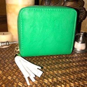 Emerald Green Mini Wallet